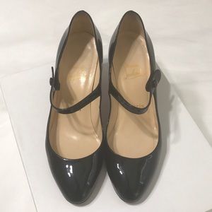 Christian Louboutin Black Kitten Heel Shoes